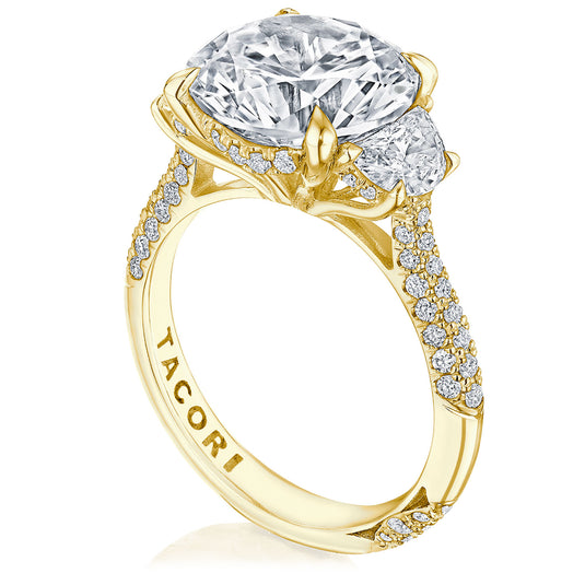 Tacori Round 3-Stone Engagement Ring HT2691RD11