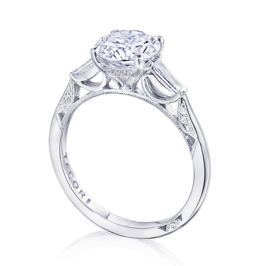 Tacori Round 3-Stone Engagement Ring 2668RD65