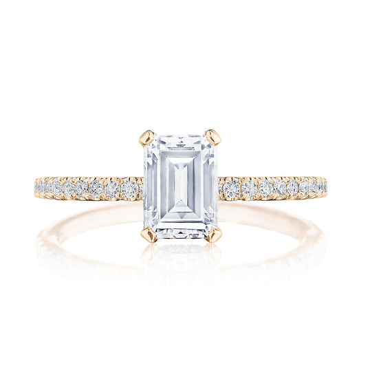 Tacori Emerald Solitaire Engagement Ring 2669PS85X55