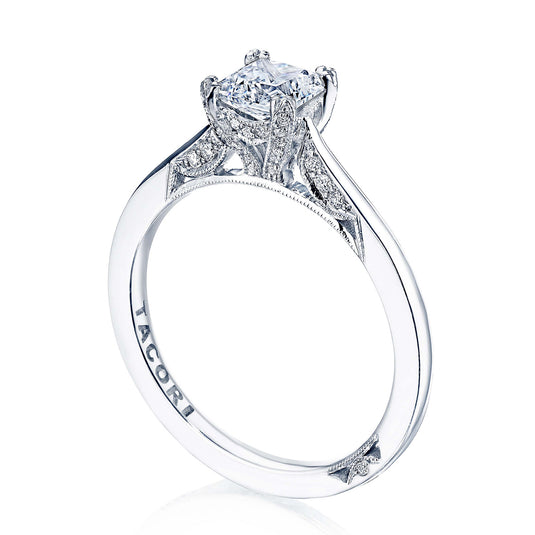 Tacori Princess Solitaire Engagement Ring 2678PR5