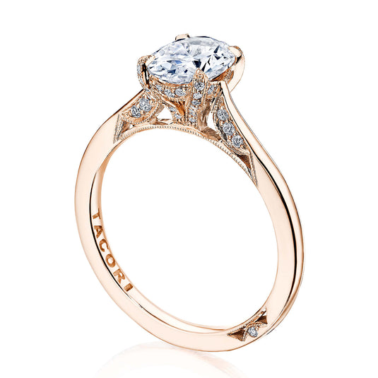 Tacori Oval Solitaire Engagement Ring 2678OV8X6
