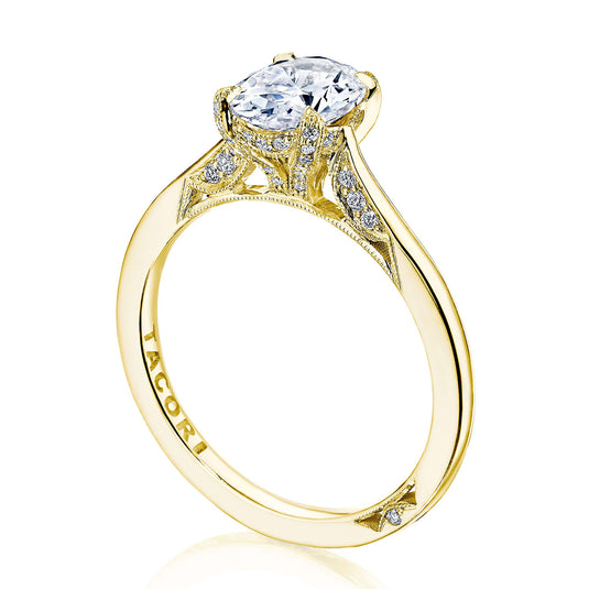 Tacori Oval Solitaire Engagement Ring 2678OV8X6
