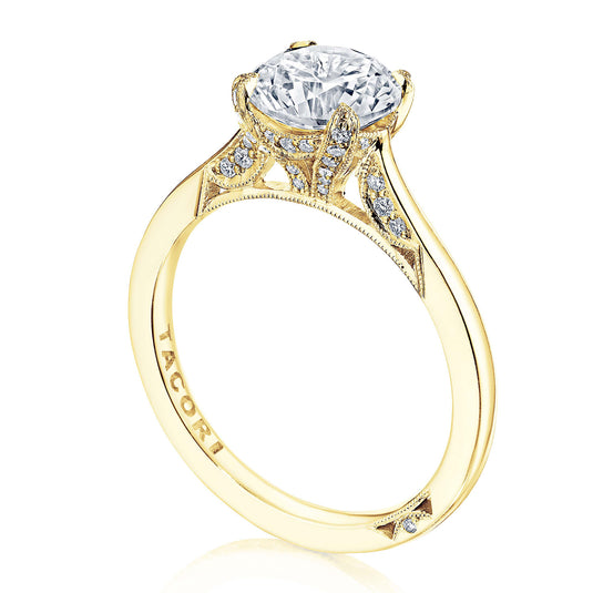 Tacori Round Solitaire Engagement Ring 2678RD75