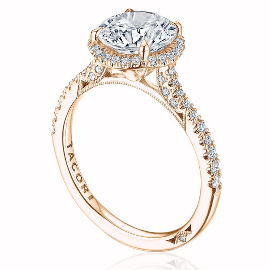 Tacori Round Bloom Engagement Ring 2677RD8
