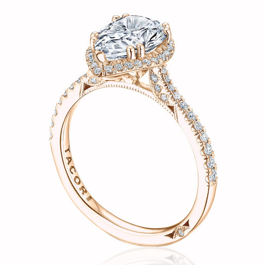 Tacori Pear Bloom Engagement Ring 2677PS10X7