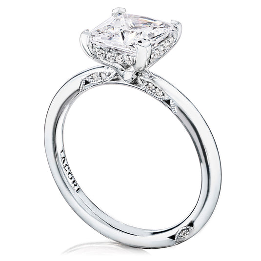 Tacori Princess Solitaire Engagement Ring 268815PR7