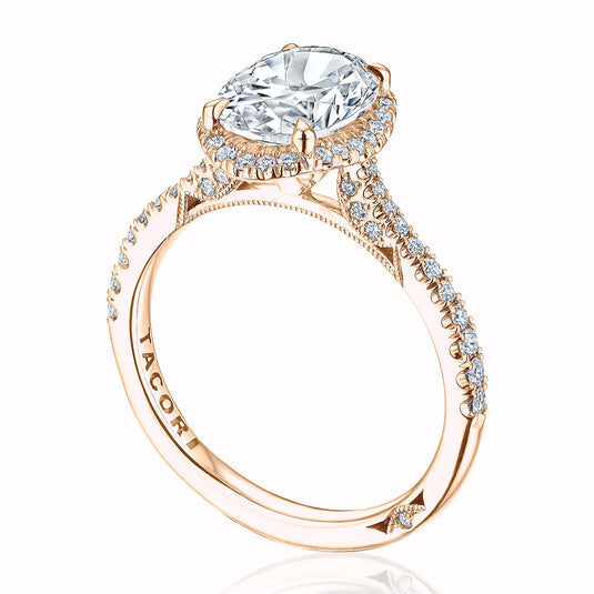 Tacori Oval Bloom Engagement Ring 2677OV95X7