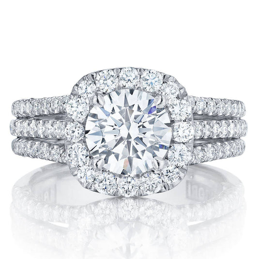 Tacori Round Bloom Engagement Ring HT2551CU75