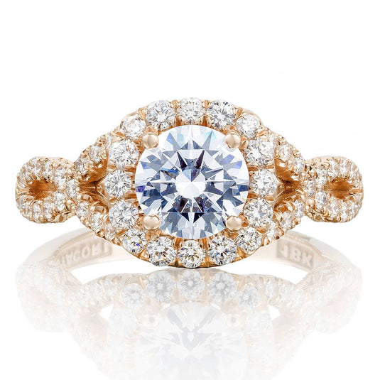 Tacori Round Bloom Engagement Ring HT2549CU65