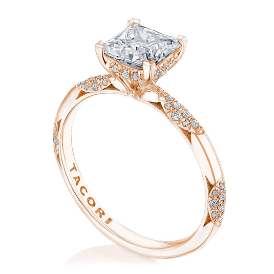 Tacori Princess Solitaire Engagement Ring HT2582PR6