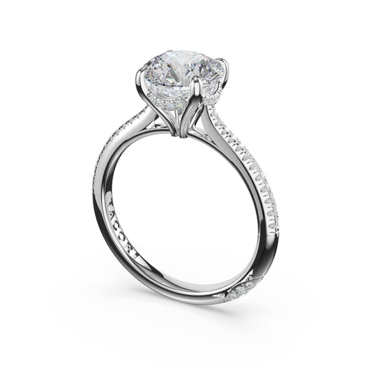 Tacori Round Solitaire Engagement Ring HT2581RD8