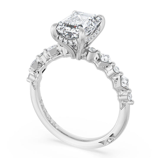 Tacori Emerald Solitaire Engagement Ring 272937EC85x6