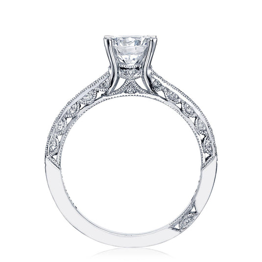 Classic Crescent | Round Solitaire Engagement Ring 2616RD65
