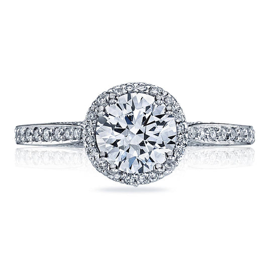 Dantela | Round Bloom Engagement Ring 2639RDP