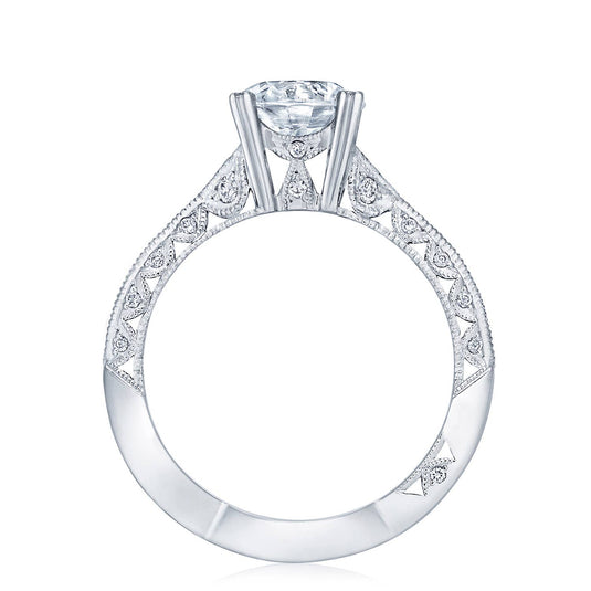 Classic Crescent | Round Solitaire Engagement Ring 2644RD7512
