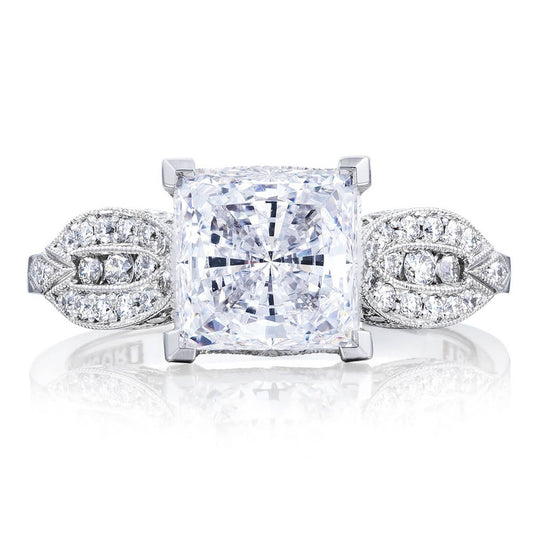 Simply TACORI | Princess Solitaire Engagement Ring 2648PR55