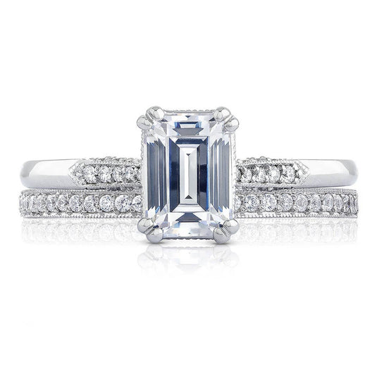 Simply TACORI | Emerald Solitaire Engagement Ring 2651EC8X6