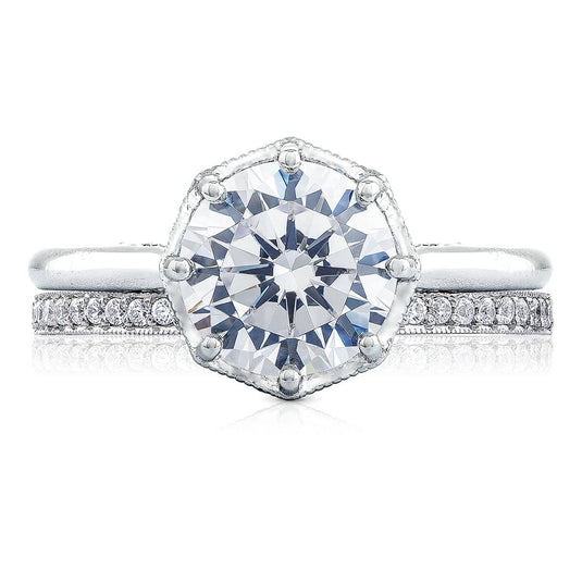 Simply TACORI | Round Solitaire Engagement Ring 2652RD8
