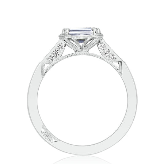 Simply TACORI | Emerald Solitaire Engagement Ring 2655EC65X45