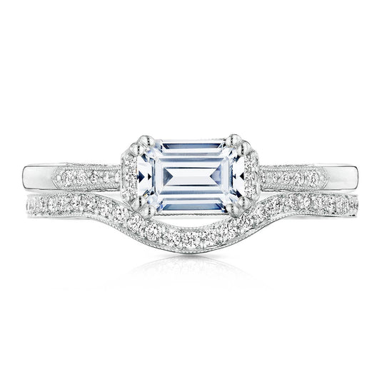 Simply TACORI | Emerald Solitaire Engagement Ring 2655EC65X45