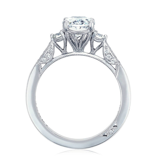 Simply TACORI | Oval 3-Stone Engagement Ring 2657OV85X65