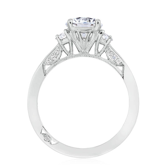 Simply TACORI | Round 3-Stone Engagement Ring 2658RD7