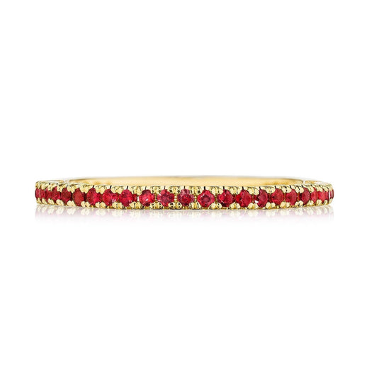 Sculpted Crescent | String of Rubies Ring 266715BETRBY