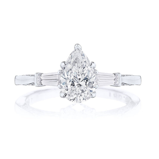 Simply TACORI | Pear 3-Stone Engagement Ring 2669PS85X55