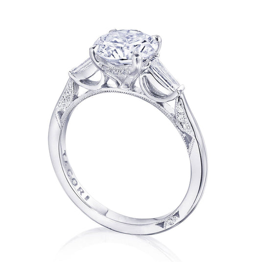 Simply TACORI | Round 3-Stone Engagement Ring 2669RD75