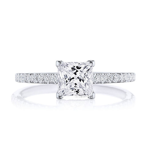 Simply TACORI | Princess Solitaire Engagement Ring 267015PR55