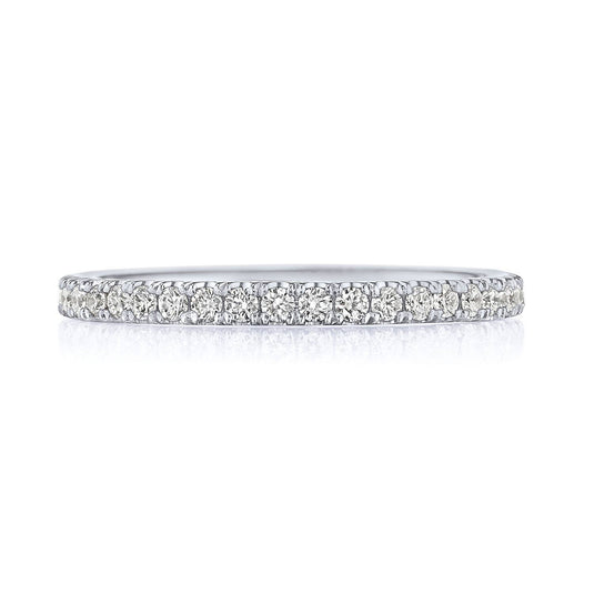 Simply TACORI | French Pavé Diamond Wedding Band - 2mm 2670B34
