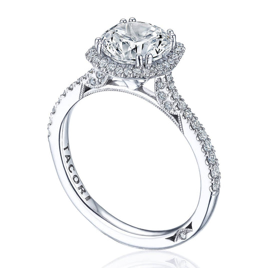 Simply TACORI | Round with Cushion Bloom Engagement Ring 2677CU75