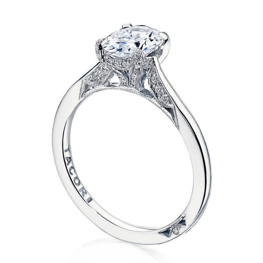 Simply TACORI | Oval Solitaire Engagement Ring 2678OV8X6