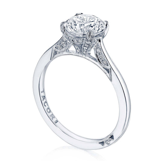 Simply TACORI | Round Solitaire Engagement Ring 2678RD75