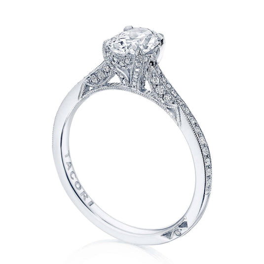 Simply TACORI | Oval Solitaire Engagement Ring 2679OV7X5