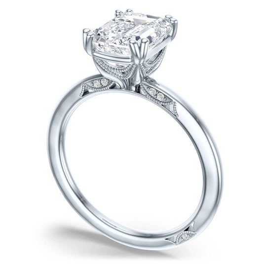 Simply TACORI | Emerald Solitaire Engagement Ring 268215ec8x6