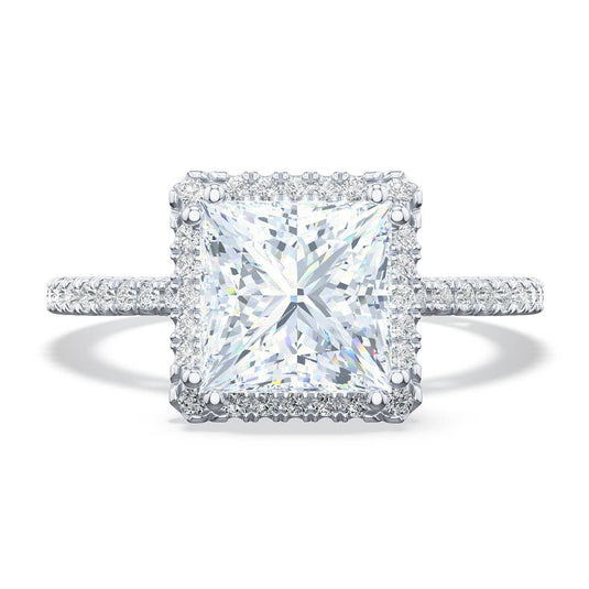 Simply TACORI | Princess Bloom Engagement Ring 268415pr65