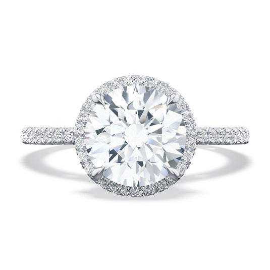 Simply TACORI | Round Bloom Engagement Ring 268415rd75