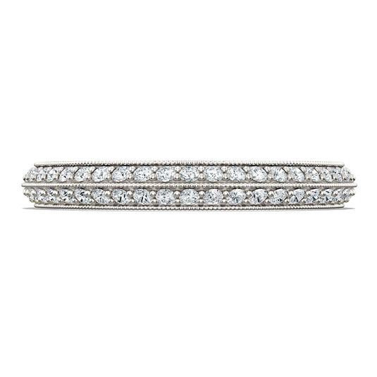 Sculpted Crescent | Knife Edge Wedding Band 2686b12
