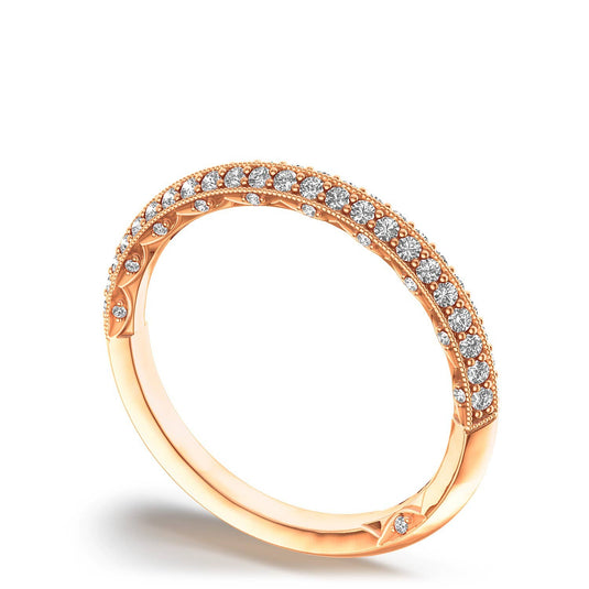 Knife Edge Wedding Band