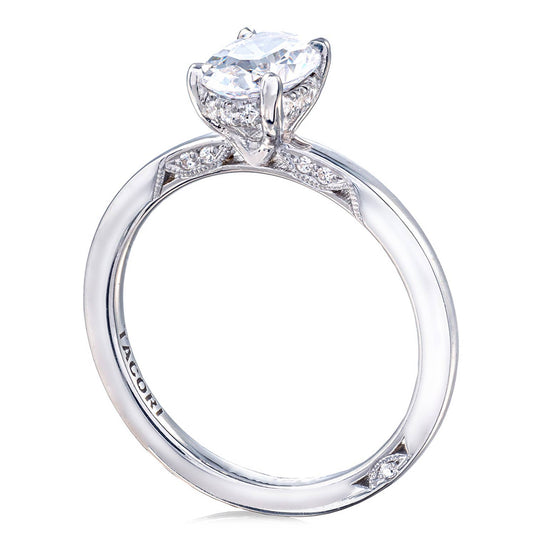 Simply TACORI | Oval Solitaire Engagement Ring 268815OV75X55