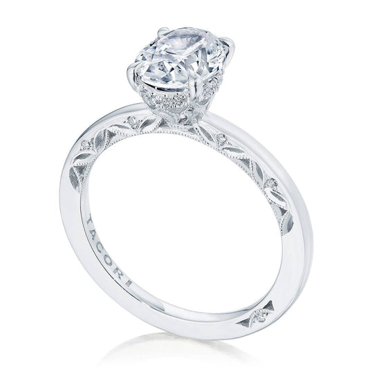 Dantela | Oval Solitaire Engagement Ring 268917OV85X65