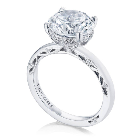Dantela | Round Solitaire Engagement Ring 268922RD10