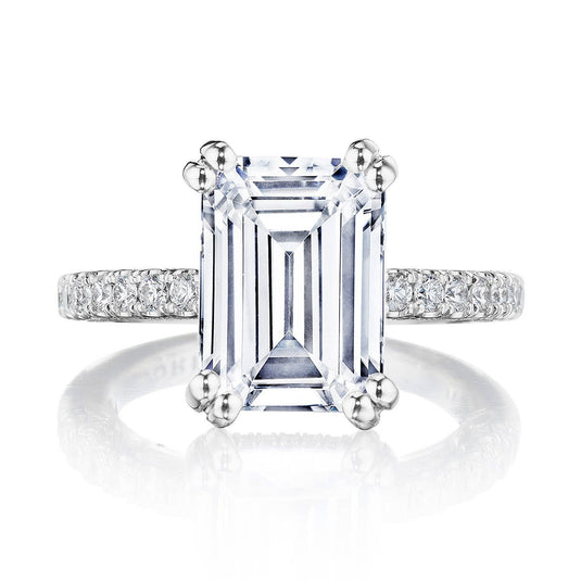 Dantela | Emerald Solitaire Engagement Ring 269022EC11X8