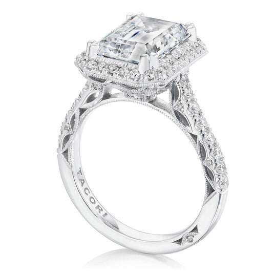 Dantela | Emerald Bloom Engagement Ring 269122EC11X8