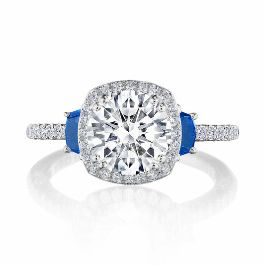 cushion-3-stone-engagement-ring-with-blue-sapphire-269217CUBS