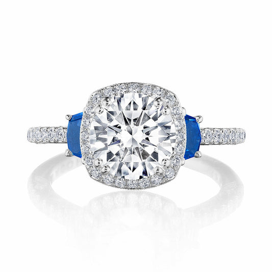 cushion-3-stone-engagement-ring-with-blue-sapphire-269217CUBS