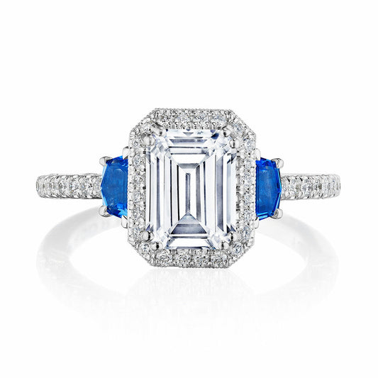 emerald-3-stone-engagement-ring-with-blue-sapphires-269217ECBS