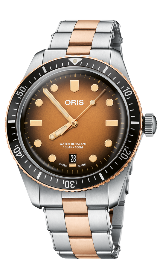 Oris Divers Sixty‑Five Date Automatic Watch 01 733 7707 4356-07 8 20 17