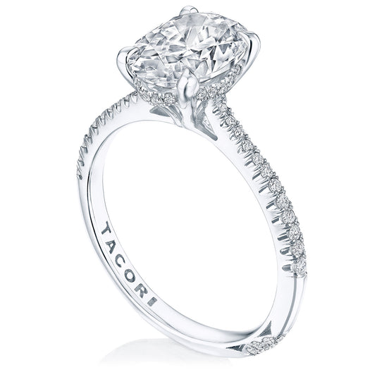 Tacori Oval Solitaire Engagement Ring HT2581OV95x7